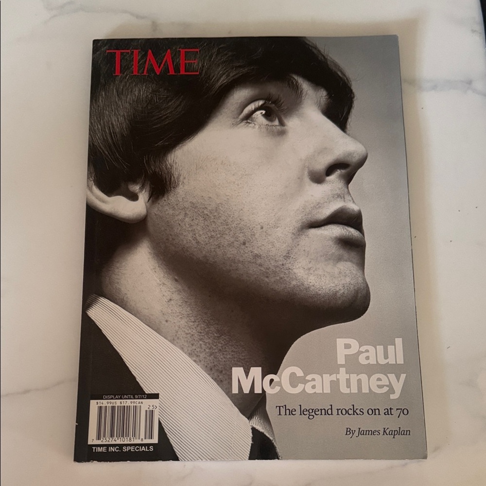 TIME Magazine - Paul McCartney Cover (Black & White)